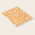 minimalist series: scandi lines, orange Notebook Gallery Image 2