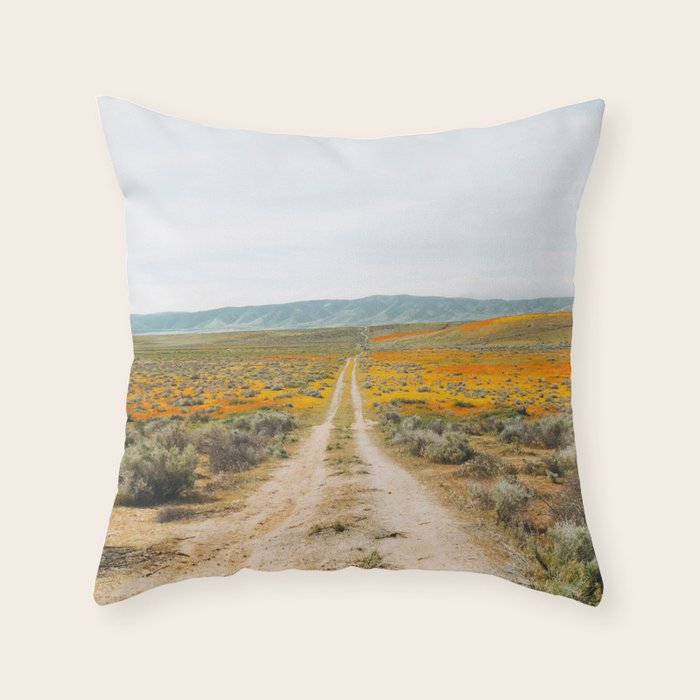 Road Less Traveled Throw Pillow Gallery Image 1