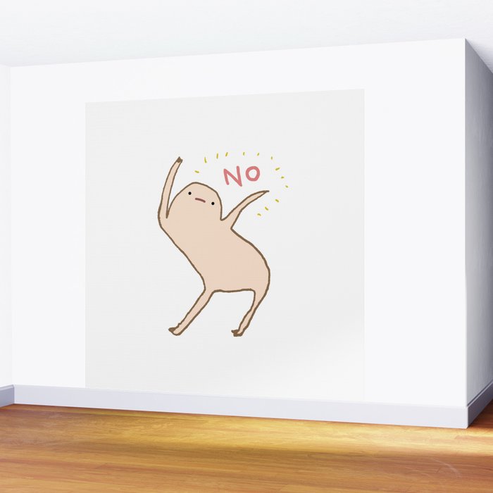 Honest Blob Says No Wall Mural Gallery Image 2