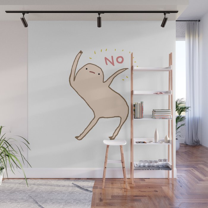 Honest Blob Says No Wall Mural Gallery Image 1