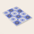 Checkered Daisies - Periwinkle Notebook Gallery Image 3