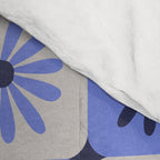 Checkered Daisies - Periwinkle Comforter Gallery Image 4