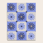 Checkered Daisies - Periwinkle Notebook Gallery Image 4