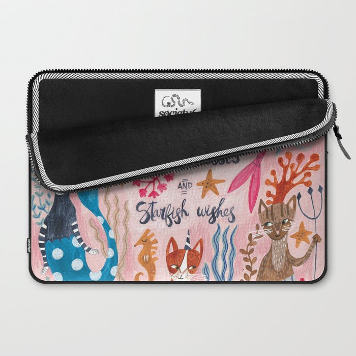 Mercats & Caticorns Laptop Sleeve Gallery Image 2