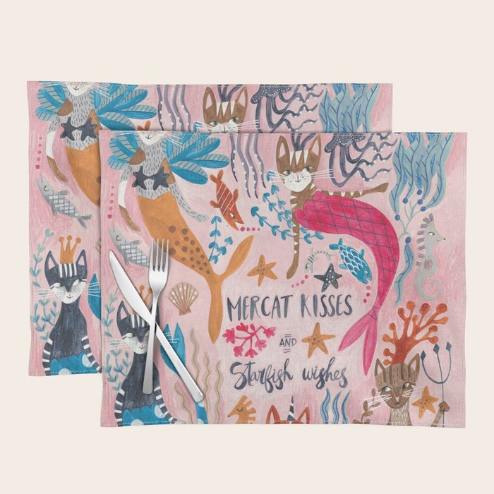 Mercats & Caticorns Placemat Gallery Image 1