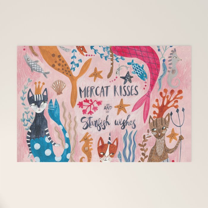 Mercats & Caticorns Welcome Mat Gallery Image 1