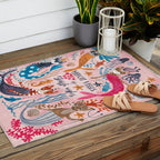 Mercats & Caticorns Outdoor Rug Gallery Image 2