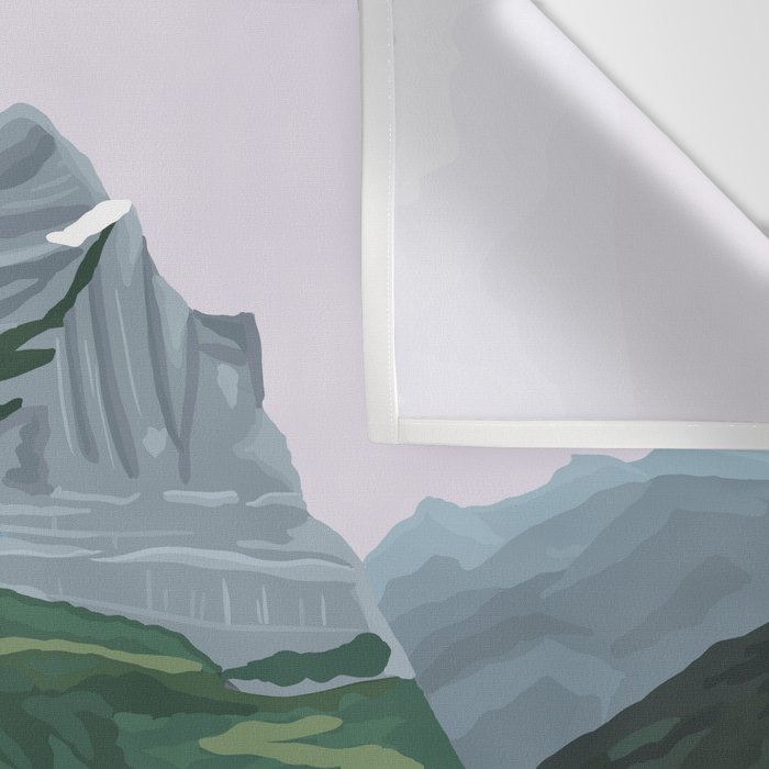 Glacier National Park Wall Tapestry Gallery Image 3