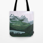 Glacier National Park Tote Bag Gallery Image 1