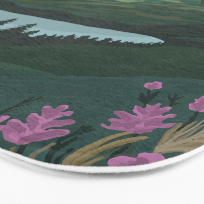 Glacier National Park Bath Mat Gallery Image 3