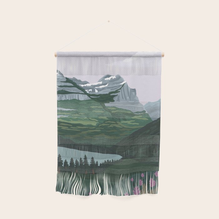 Glacier National Park Wall Hanging Gallery Image 1