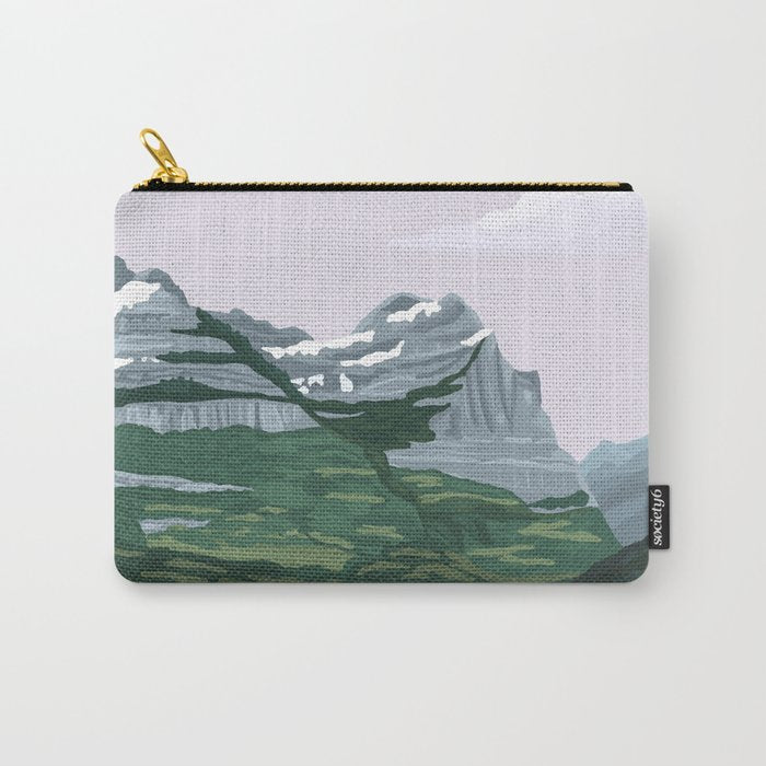 Glacier National Park Carry All Pouch Gallery Image 1