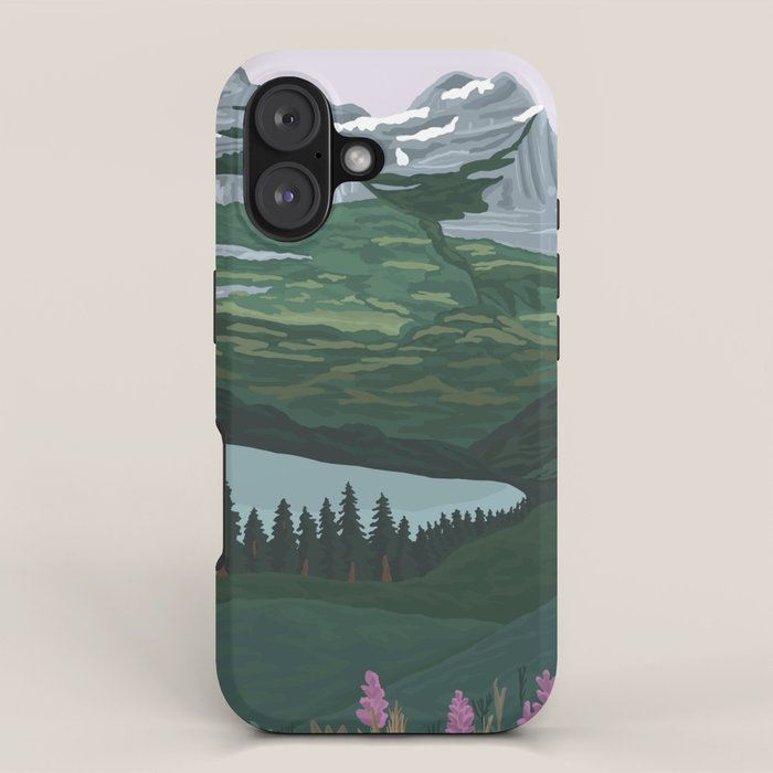 Glacier National Park iPhone Case Gallery Image 1