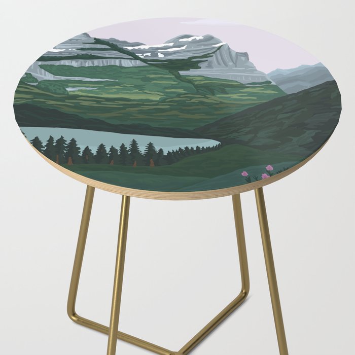Glacier National Park Side Table Gallery Image 2