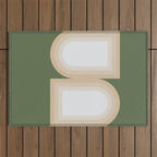 Yin Yang - A Study in Form Outdoor Rug Gallery Image 1