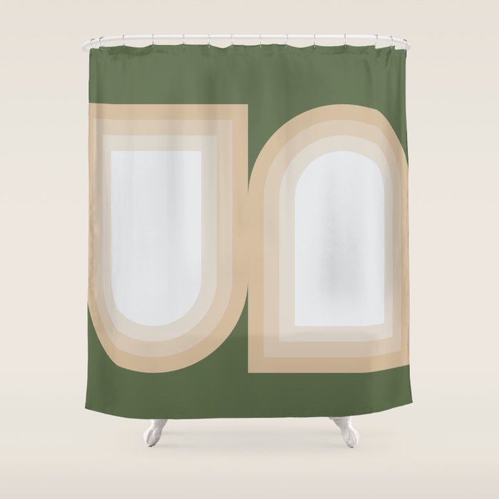 Yin Yang - A Study in Form Shower Curtain Gallery Image 1