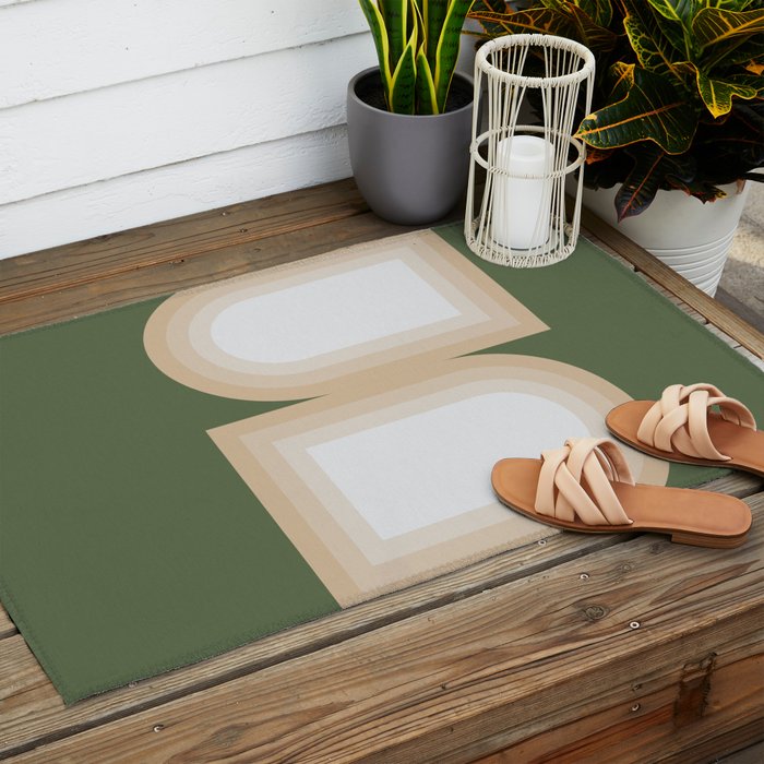 Yin Yang - A Study in Form Outdoor Rug Gallery Image 2