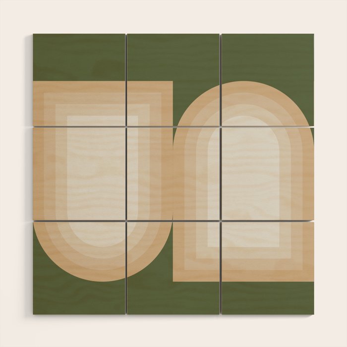 Yin Yang - A Study in Form Wood Wall Art Gallery Image 1