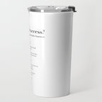 What is Success? by Ralph Waldo Emerson Travel Mug Gallery Image 2