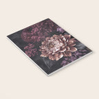Moody Flowers Burgundy Purple Pink Notebook Gallery Image 3