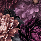 Moody Flowers Burgundy Purple Pink Coffee Mug Gallery Image 2