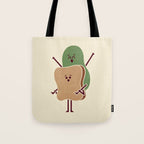 Avo On Toast Tote Bag Gallery Image 1