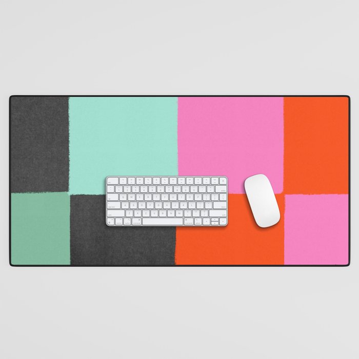 Let it Be Checker Desk Mat Gallery Image 1
