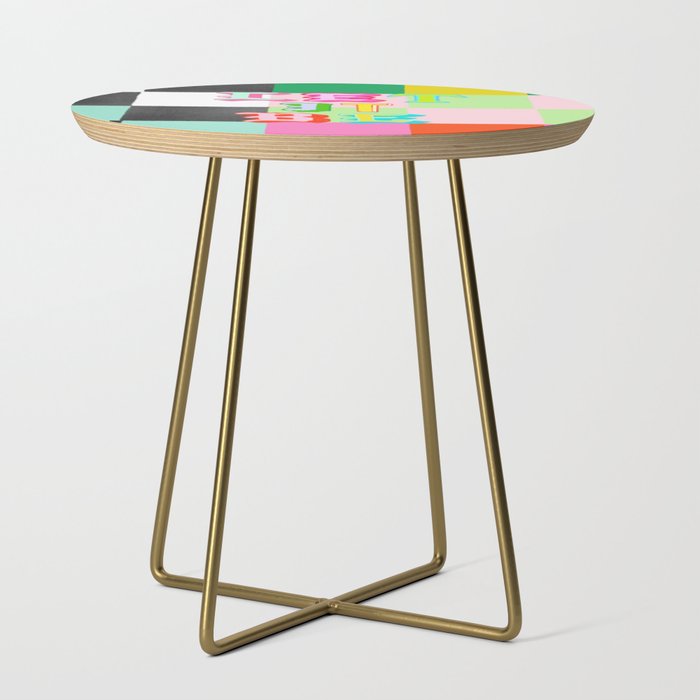 Let it Be Checker Side Table Gallery Image 1