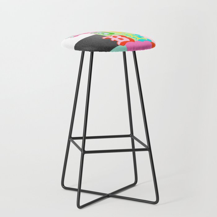 Let it Be Checker Stool Gallery Image 1