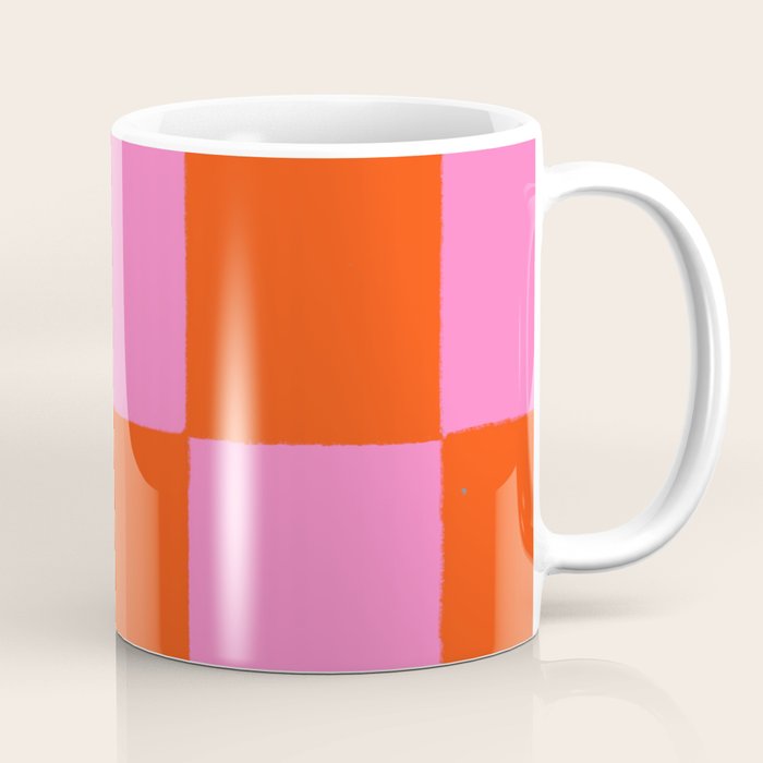 Let it Be Checker Coffee Mug Gallery Image 1