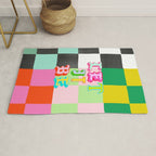 Let it Be Checker Rug Gallery Image 1
