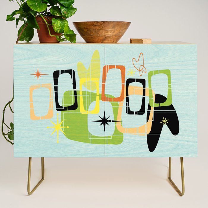 Mid Century Modern Babe Credenza Gallery Image 1