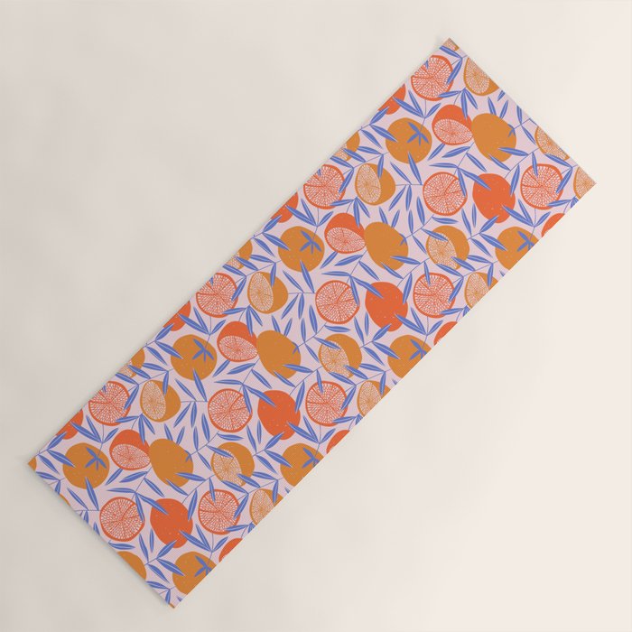 Sweet citrus Yoga Mat Gallery Image 1