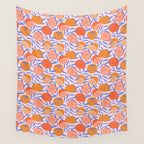 Sweet citrus Wall Tapestry Gallery Image 4