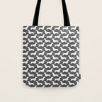 Dachshund Silhouette(s) Wiener Dog Tote Bag Gallery Image 1