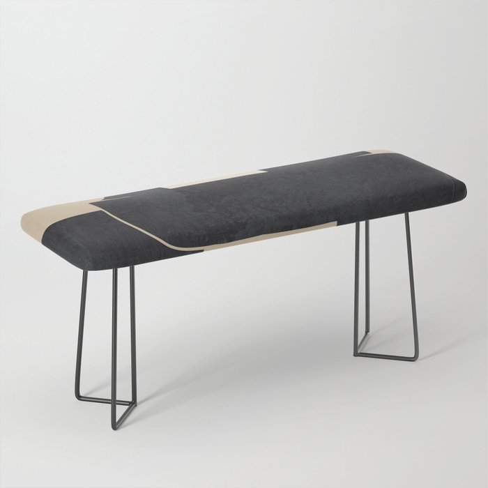 Modern Abstract Shapes 100 Bench Gallery Image 1