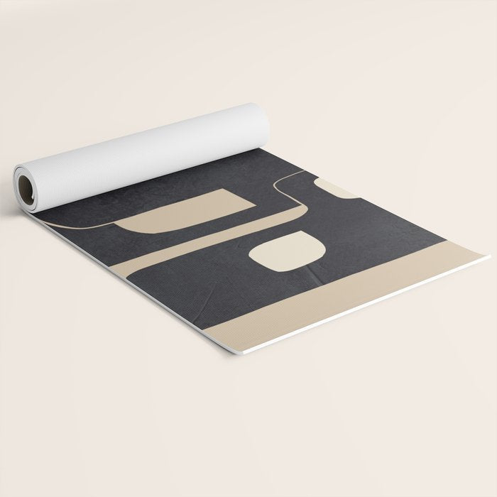 Modern Abstract Shapes 100 Yoga Mat Gallery Image 2