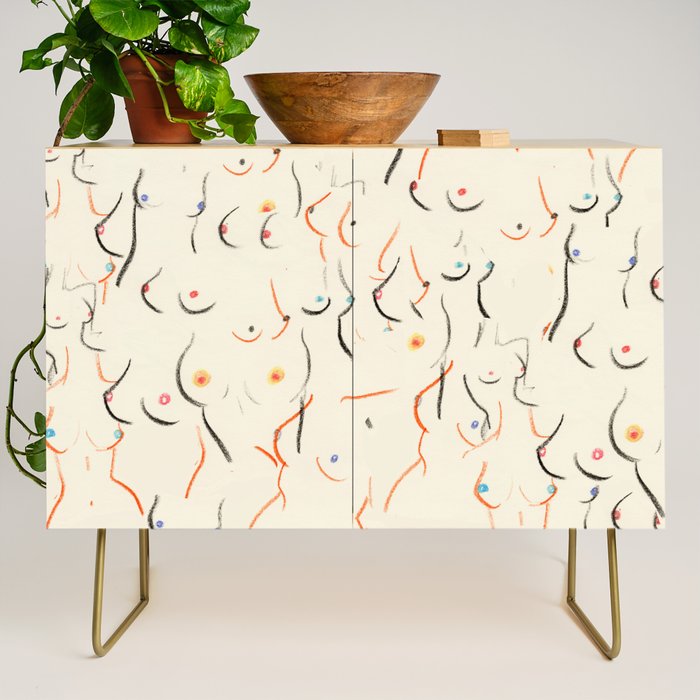 Breasts in Cream Credenza Gallery Image 1