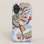 Dragon in the Cloud : Minhwa-Korean traditional/folk art iPhone Case Gallery Image 1