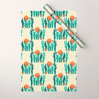 Desert fox Wrapping Paper Gallery Image 1