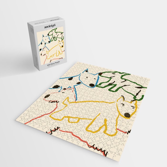 Playful Pups Jigsaw Puzzle Gallery Image 2