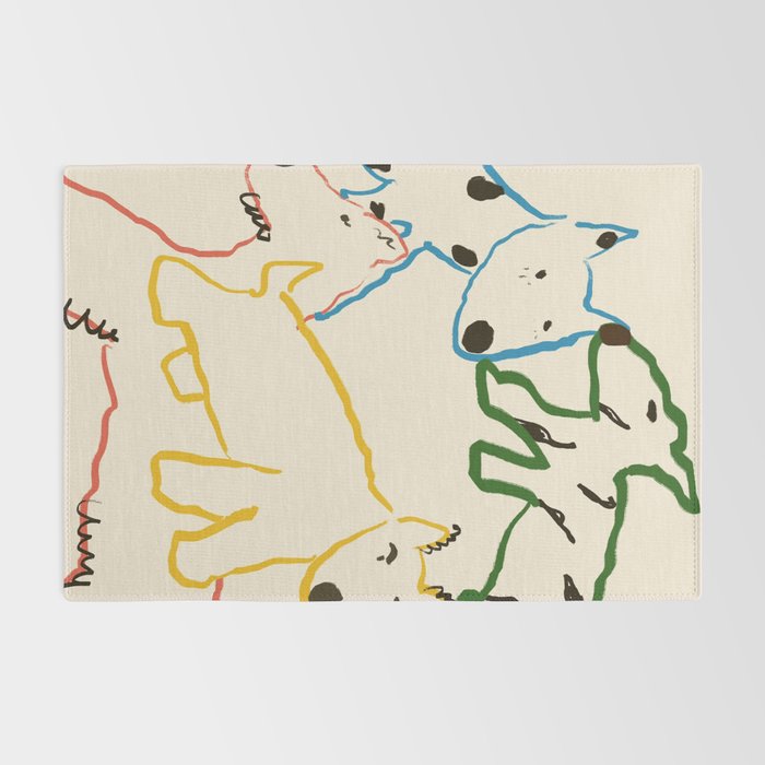 Playful Pups Rug Gallery Image 2
