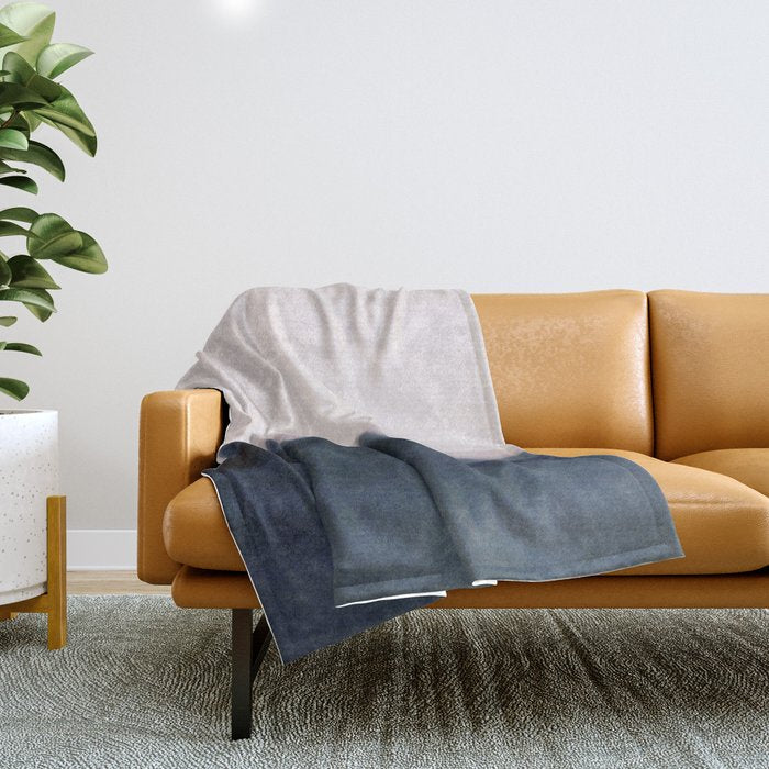 dusk scenery Throw Blanket Gallery Image 1