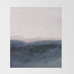 dusk scenery Throw Blanket Gallery Image 2