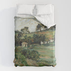 Paul Cezanne "Landscape", c.1879 Duvet Cover Gallery Image 6