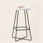Bubble Gum Sneaky Llama Stool Gallery Image 1