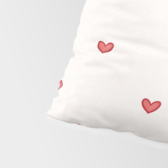 Mini Hearts Pillow Sham Gallery Image 4