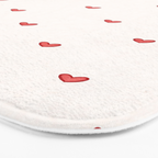 Mini Hearts Bath Mat Gallery Image 3