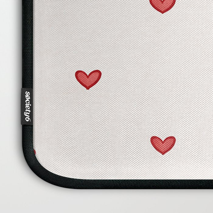 Mini Hearts Laptop Sleeve Gallery Image 3