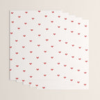 Mini Hearts Wrapping Paper Gallery Image 3
